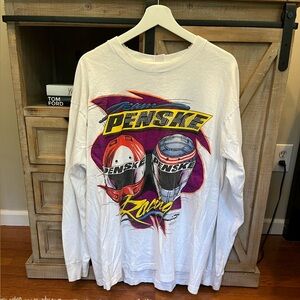 Vintage fruit of the loom heavyweight racing tee